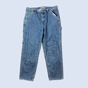 Levi's Carpenter Boy Jean Straight Leg Blue Women's Size 30 Relaxed Classic